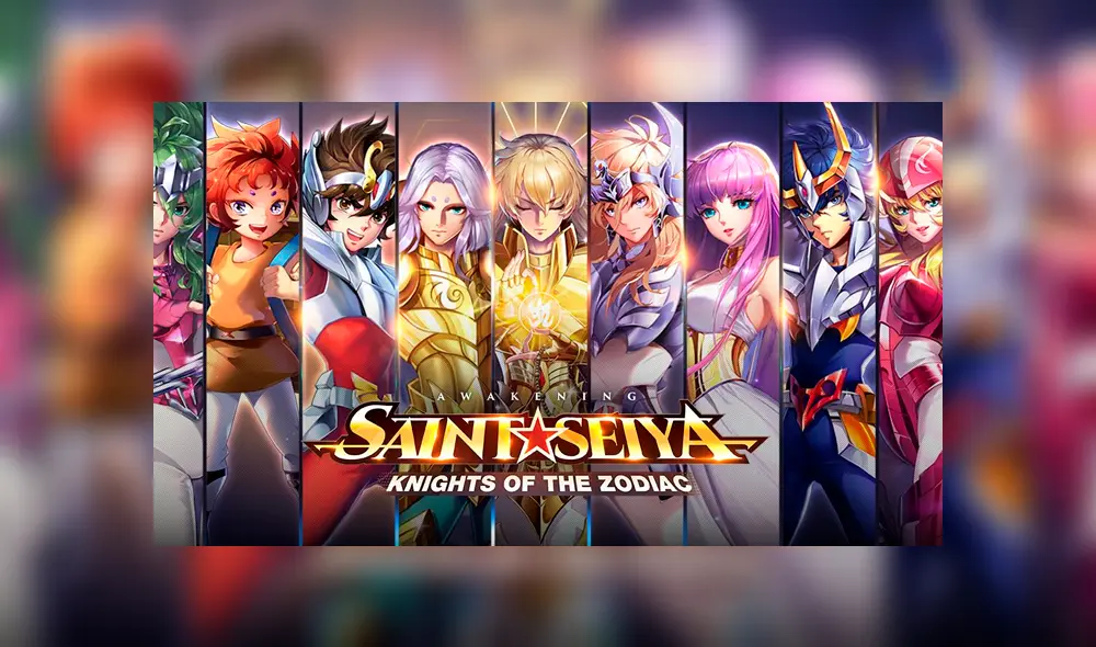 Saint Seiya Awakening: Knights of the Zodiac descarga gratis el nuevo videojuego en tu celular