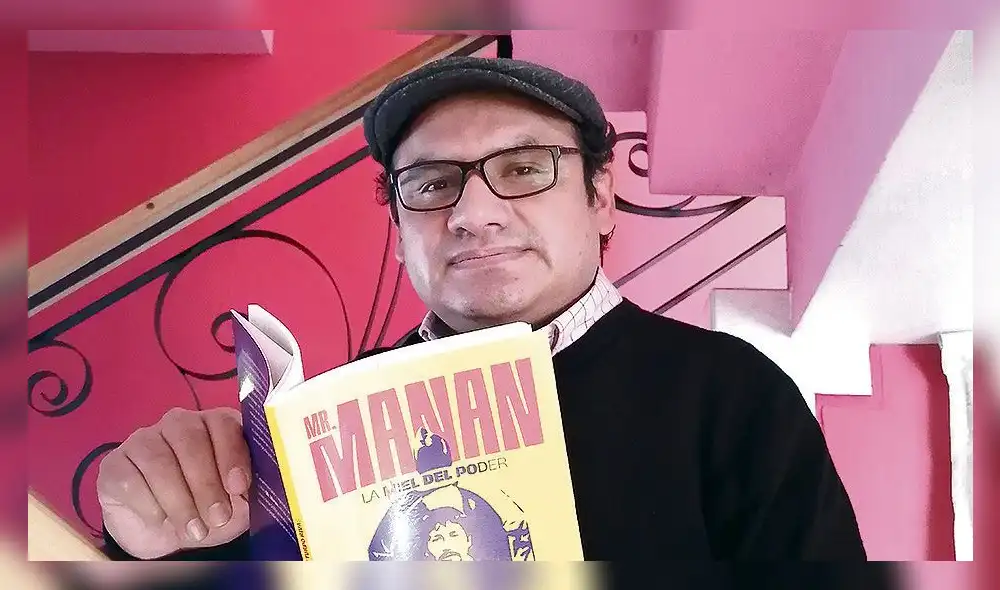 libro.  Jorge Turpo presenta "Mr.Manan", un perfil periodístico sobre Elmer Cáceres Llica.
