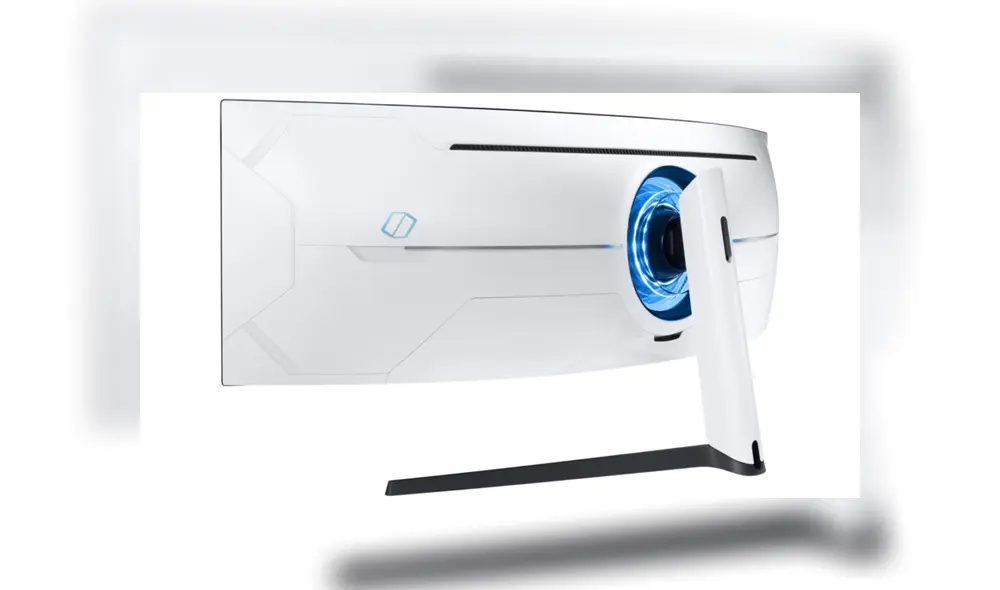 Desliza para ver el aspecto de este monitor futurista diseñado para 'gamers'. Foto: Samsung