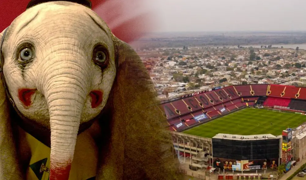 El apodo de Cementerio de los Elefantes para el estadio de Colón tiene un origen metafórico. Foto: composición Colón de Santa Fe/Disney El apodo de Cementerio de los Elefantes para el estadio de Colón tiene un origen metafórico. Foto: composición Colón de Santa Fe/Disney