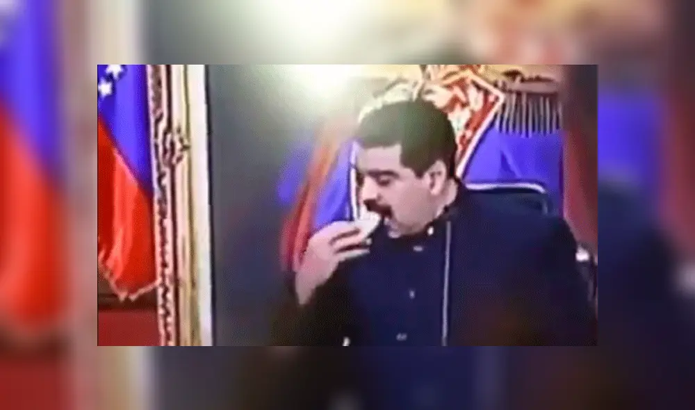 YouTube: Nicolás Maduro come en televisión en vivo y lo critican por la desnutrición en Venezuela [VIDEO]