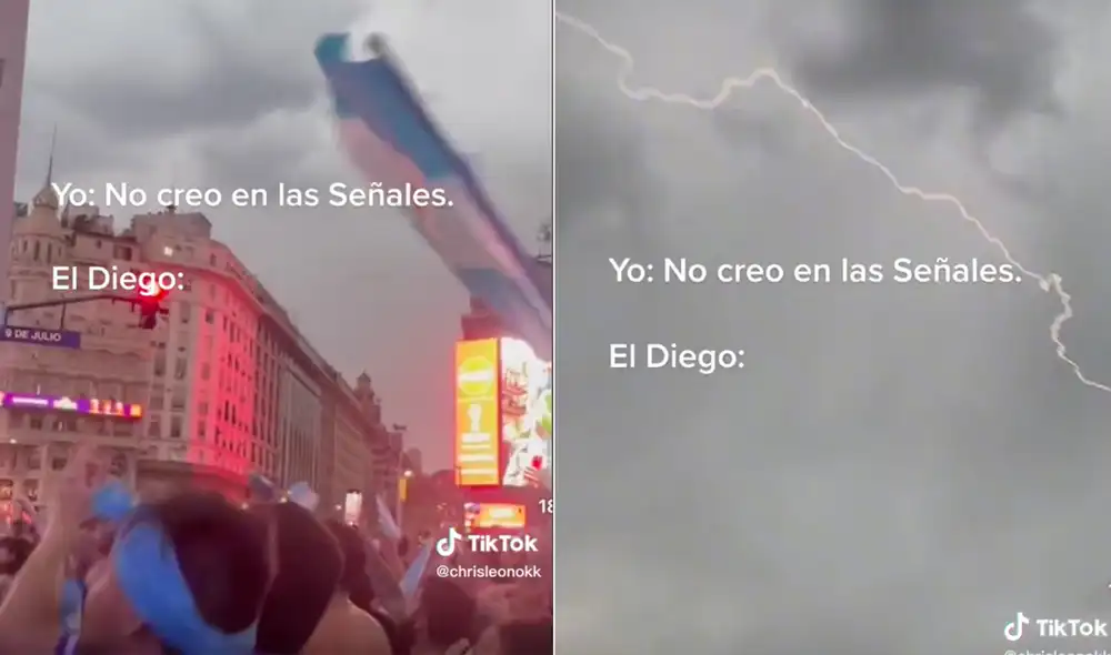 Este hecho sucedió en Argentina. Foto: composición LR / TikTok / @chrisleonokk Este hecho sucedió en Argentina. Foto: composición LR / TikTok / @chrisleonokk