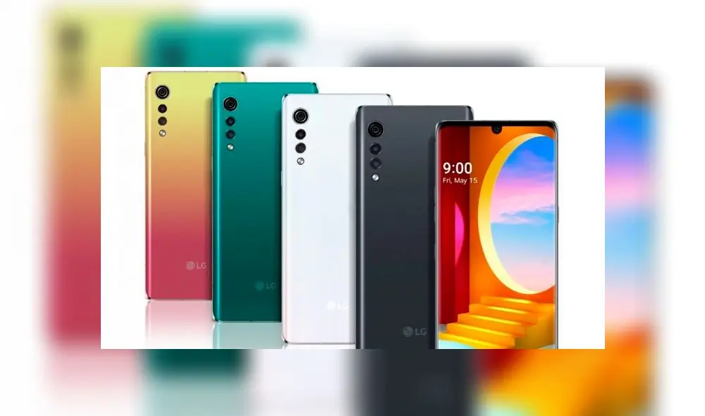 El LG Velvet llega con una pantalla curva.