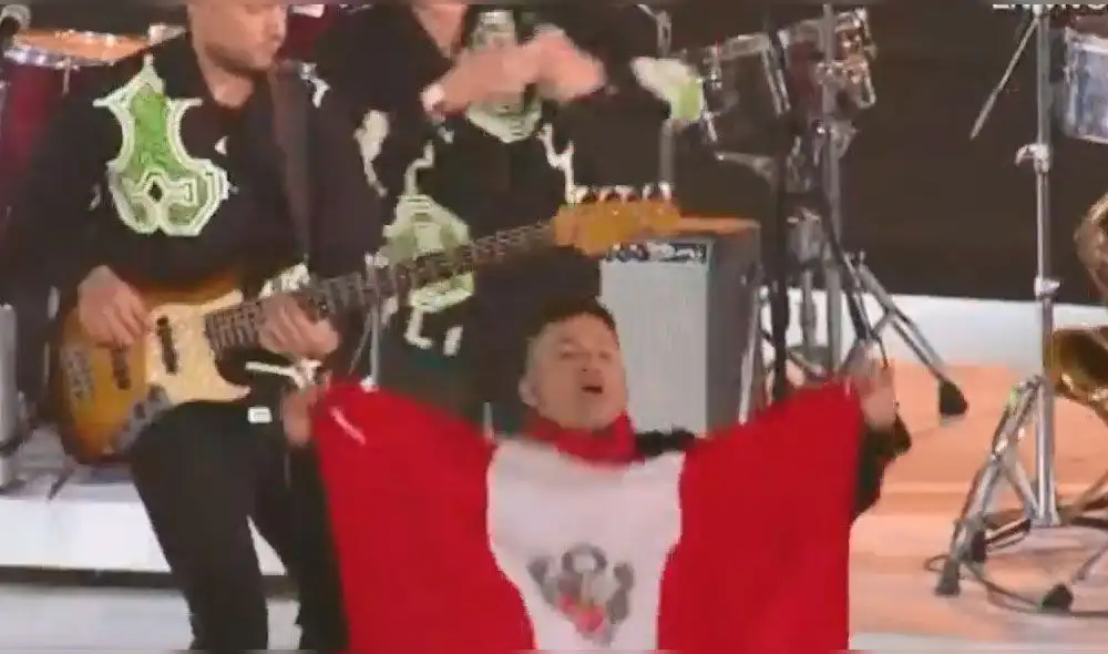 La orquesta musical también se pronunció sobre lo que sucede en la amazonía en pleno concierto