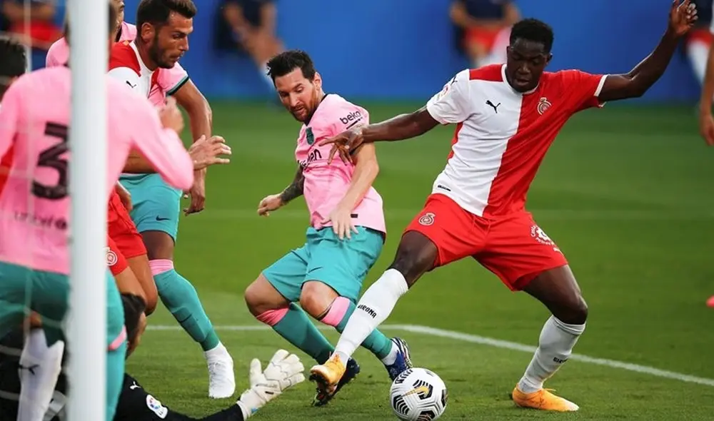 Barcelona gana 3-1 al Girona con gol de Coutinho y doblete de Messi. Barcelona gana 3-1 al Girona con gol de Coutinho y doblete de Messi.