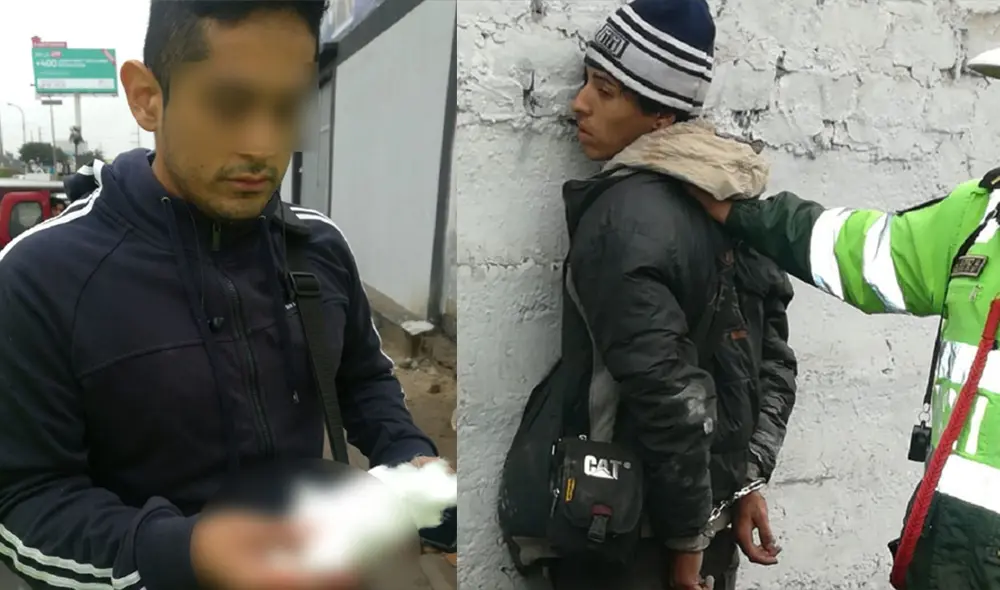 El malhechor fue capturado por personal de serenazgo. El malhechor fue capturado por personal de serenazgo.