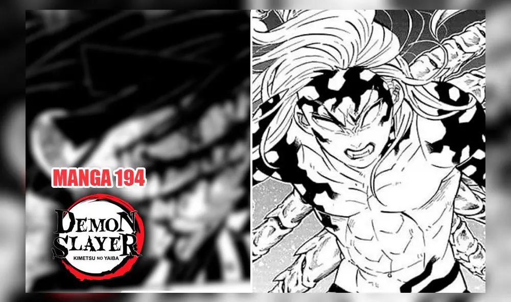 Kimetsu no Yaiba manga 194. Créditos: Composición