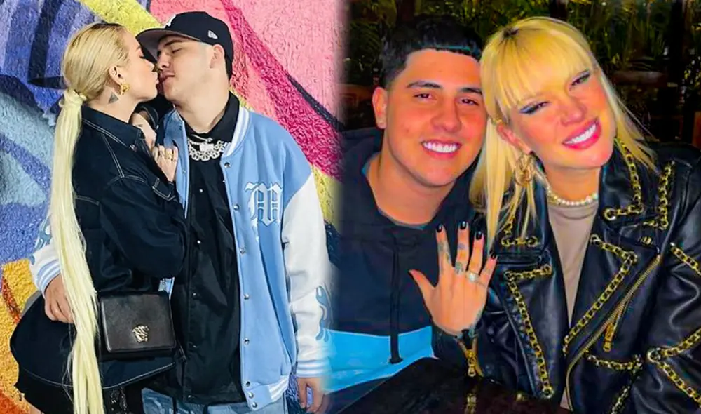 La diferencia de edad entre Leslie Shaw y ‘El Prefe’ no fue impedimento para su romance. Foto: composición LR/ captura de Instagram La diferencia de edad entre Leslie Shaw y ‘El Prefe’ no fue impedimento para su romance. Foto: composición LR/ captura de Instagram