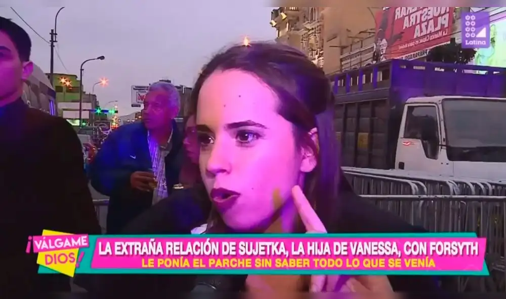 Hija de Vanessa Terkes lanzó advertencia a George Forsyth en tv [VIDEO]