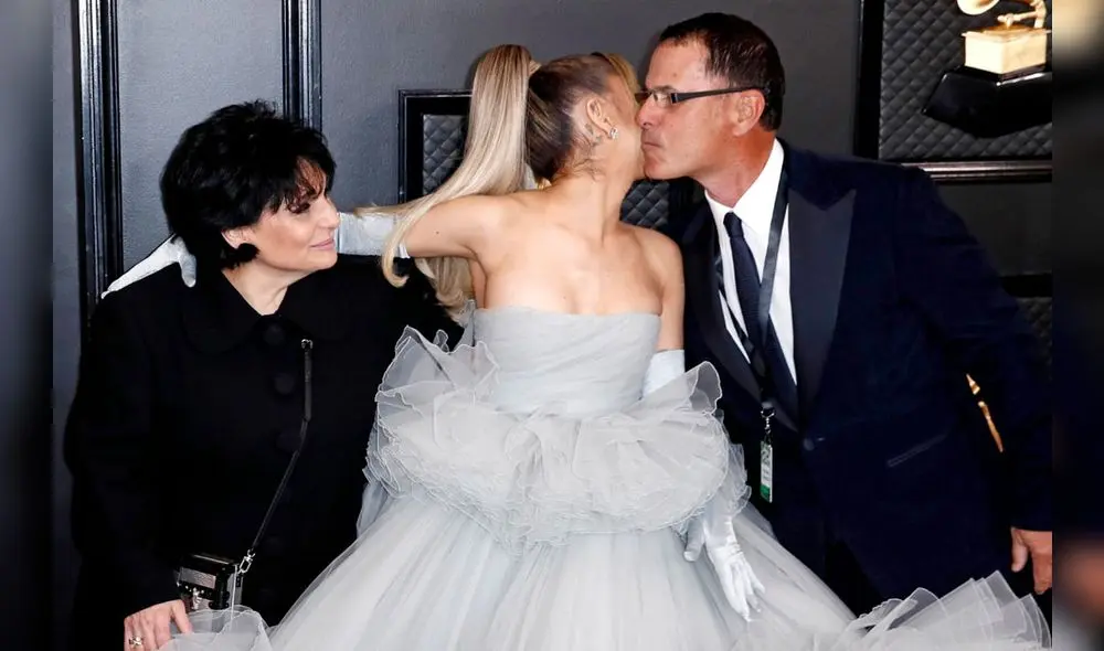 Grammy 2020: Ariana Grande se reconcilia con su padre