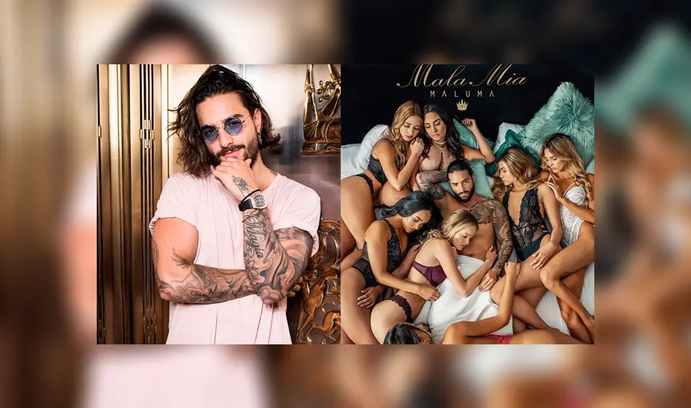 Maluma se pronuncia tras críticas por portada de “Mala Mía”