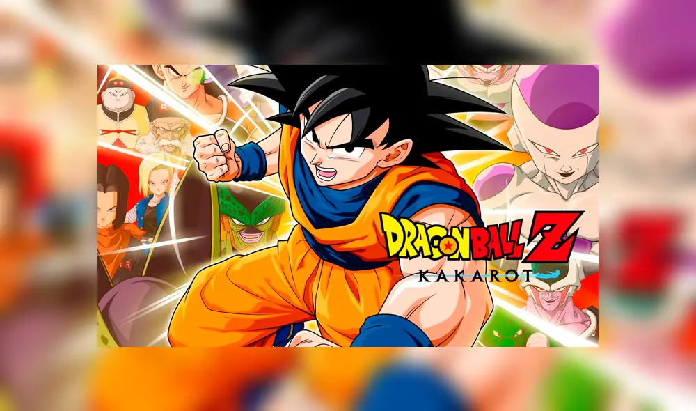 Goku junto a los personajes que aparecerán en Dragon Ball Z Kakarot.