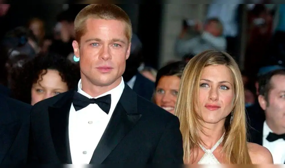Brad Pitt y Jennifer Aniston pasaron juntos una fiesta navideña Brad Pitt y Jennifer Aniston pasaron juntos una fiesta navideña