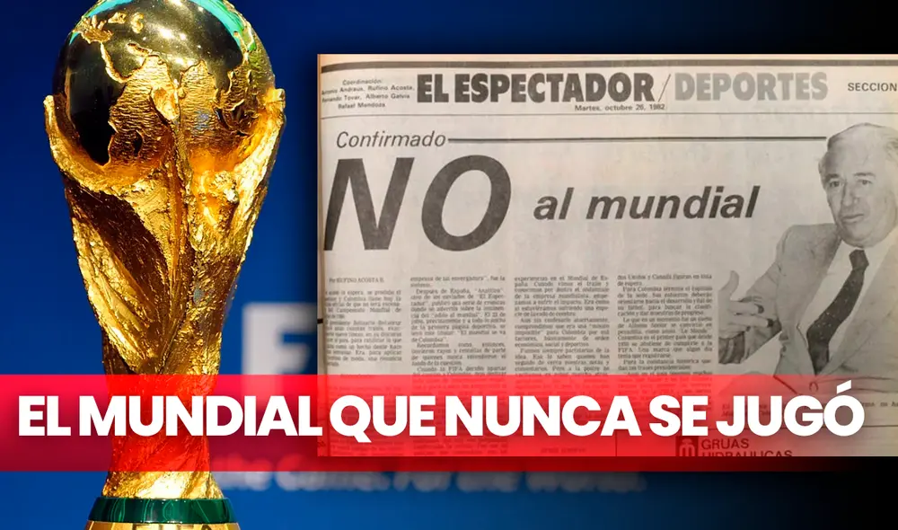 Tras perder la sede del mundial de 1986, Colombia no organizó ningún torneo importante hasta la Copa América 2001. Composición: Fabrizio Oviedo-GLR/FIFA/Recorte del espectador Tras perder la sede del mundial de 1986, Colombia no organizó ningún torneo importante hasta la Copa América 2001. Composición: Fabrizio Oviedo-GLR/FIFA/Recorte del espectador