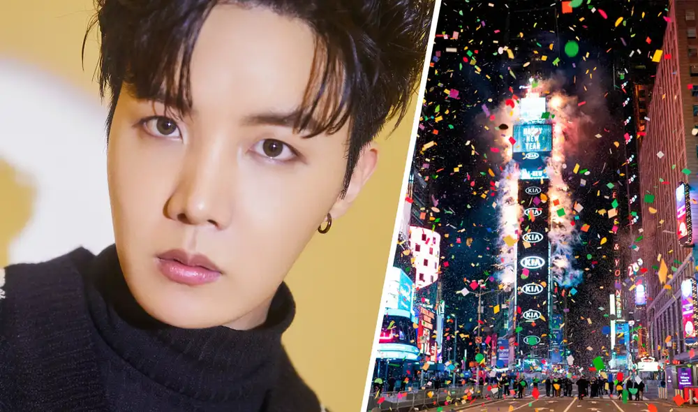 J-Hope llegará el 28 de diciembre a Nueva York. Foto: Weverse/ABC
