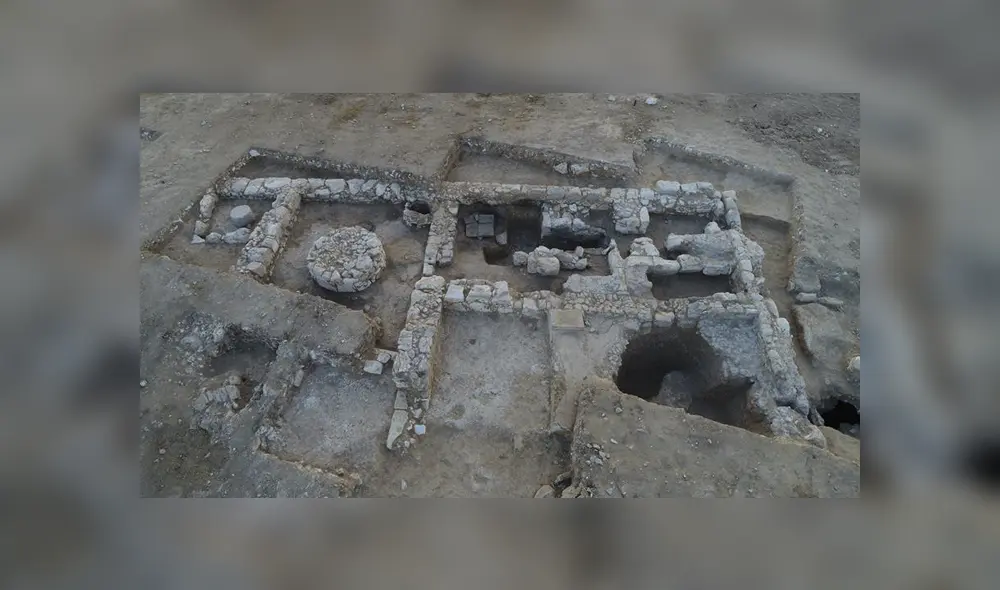 El descubrimiento tuvo lugar en una excavación en la ciudad de Rahat. Foto: EFE. El descubrimiento tuvo lugar en una excavación en la ciudad de Rahat. Foto: EFE.