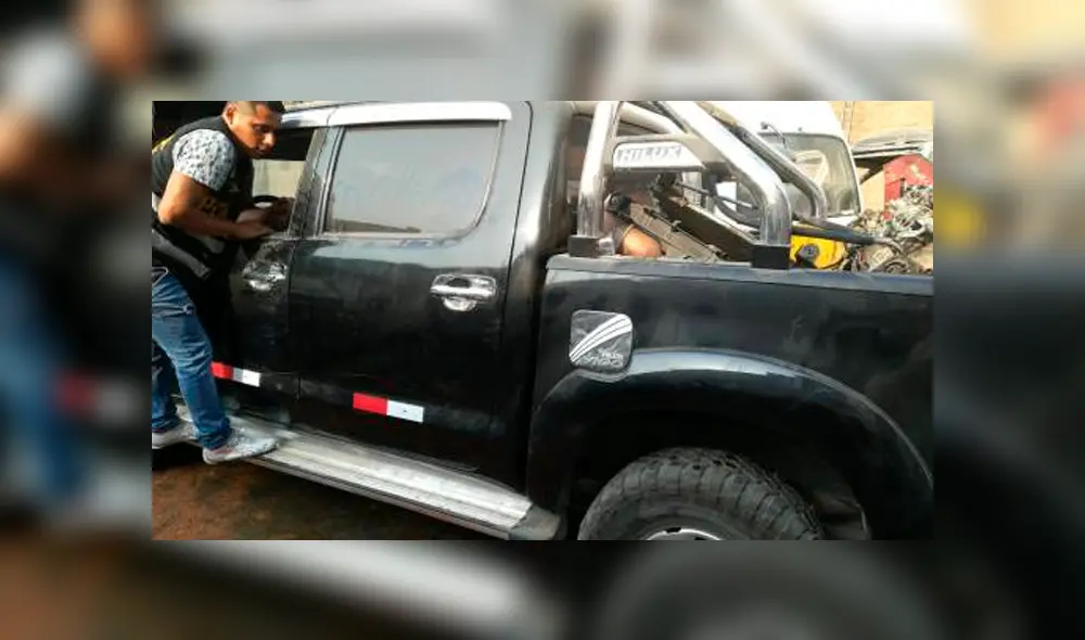 Policía captura a los "Transformers de fotones III" en Ate 