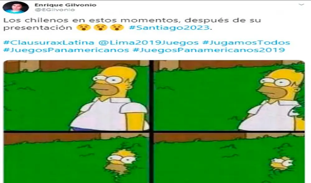 Los Juegos Panamericanos Lima 2019 finalizaron y los hilarantes memes no se hicieron esperar tras cederle la posta a Chile. Los Juegos Panamericanos Lima 2019 finalizaron y los hilarantes memes no se hicieron esperar tras cederle la posta a Chile.