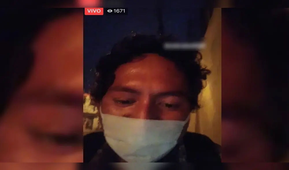 En la mira de la Policía joven que hizo transmisión por Facebook durante toque de queda. En la mira de la Policía joven que hizo transmisión por Facebook durante toque de queda.