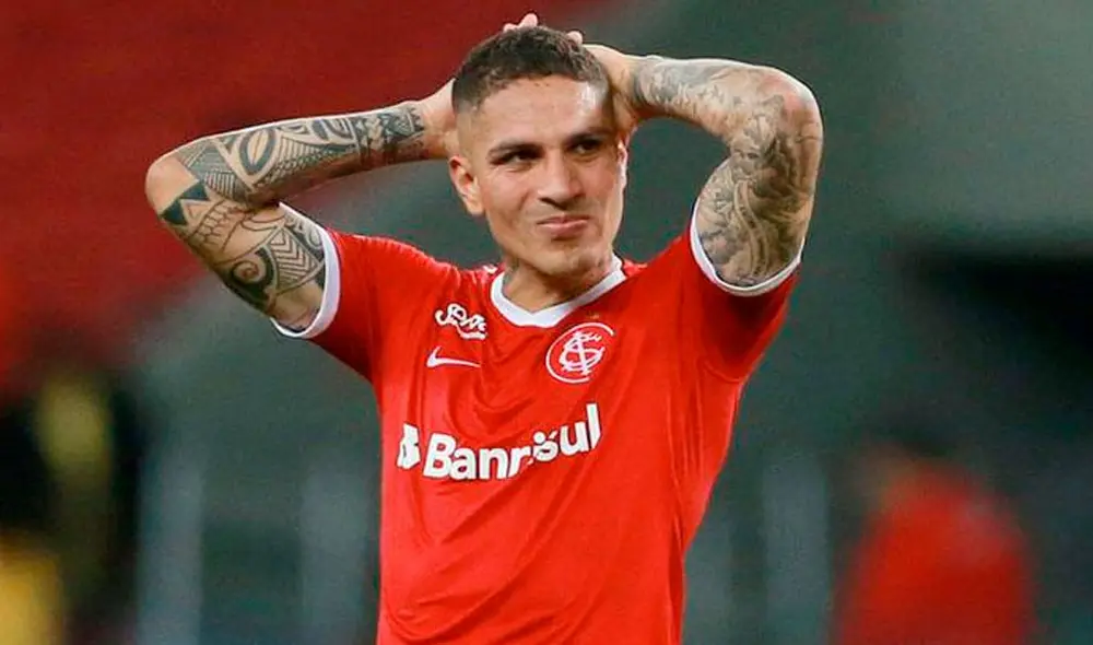 Paolo Guerrero no participó del último partido del Internacional de Porto Alegre. Foto: Prensa Inter
