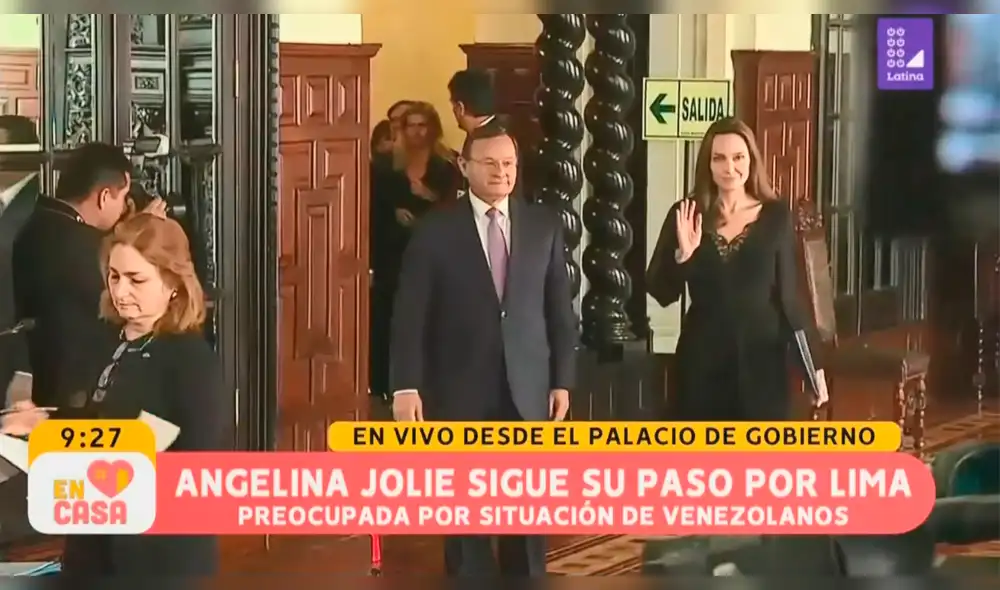 Angelina Jolie cautivó en Palacio, pero es víctima de desafortunado comentario en Latina