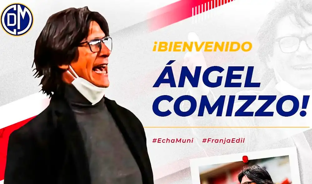 Ángel Comizzo volverá al fútbol peruano tras dejar Universitario en 2021. Foto: Deportivo Municipal Ángel Comizzo volverá al fútbol peruano tras dejar Universitario en 2021. Foto: Deportivo Municipal