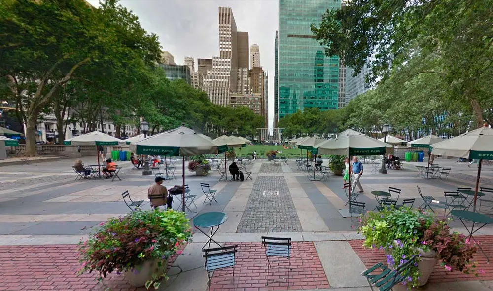 Desliza las imágenes para ver cómo luce una de las locaciones mostradas en la cinta El día después de mañana. Foto: captura de Google Maps