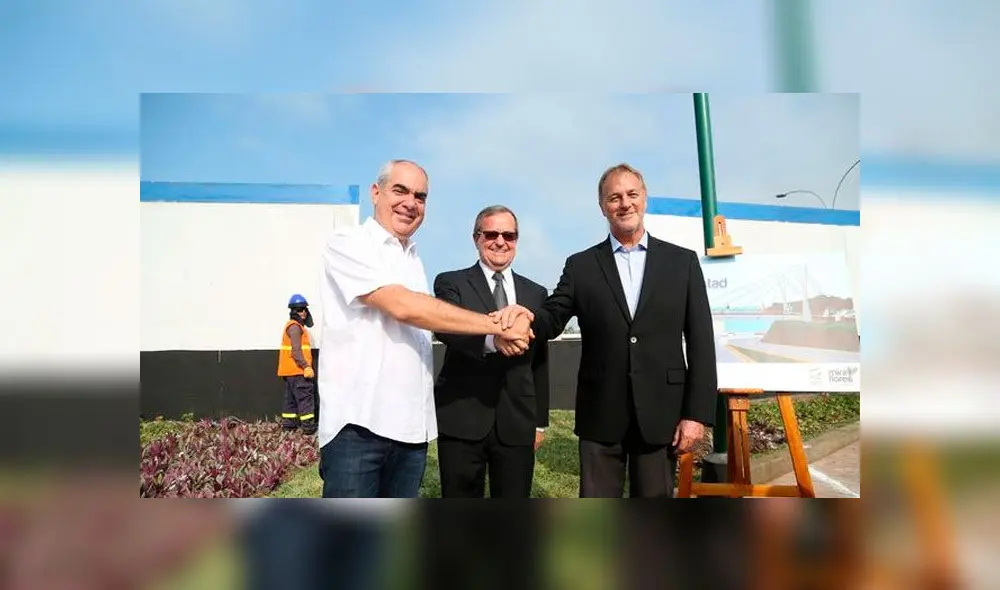 En diciembre será inaugurado nuevo puente que unirá Miraflores y San Isidro En diciembre será inaugurado nuevo puente que unirá Miraflores y San Isidro