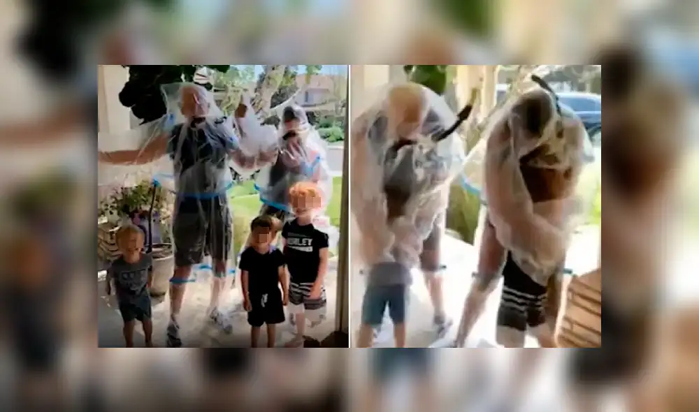 La madre de Darrian dijo que necesitaba ver a los niños por lo que corrió el riesgo de un posible contagio de la COVID-19.