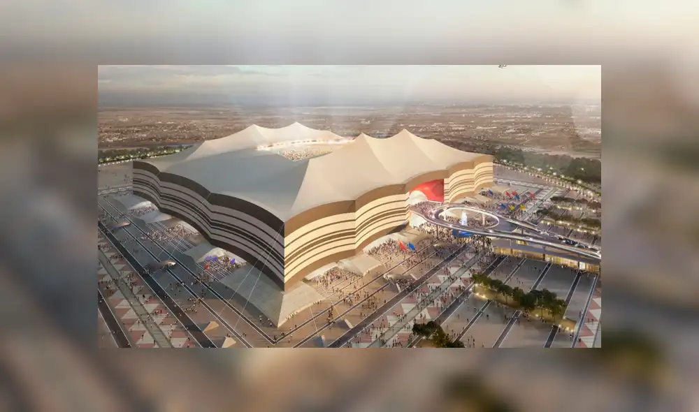 La construcción del estadio Al Bayt está en un 80%. Este recinto será una de las sedes del Mundial Qatar 2022. La construcción del estadio Al Bayt está en un 80%. Este recinto será una de las sedes del Mundial Qatar 2022.
