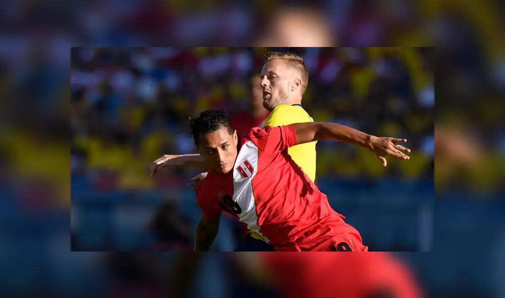 Selección Peruana: Yotún fue elegido el mejor jugador del partido ante Suecia Selección Peruana: Yotún fue elegido el mejor jugador del partido ante Suecia