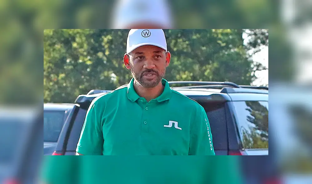 Will Smith en un juego de golf en un club de Los Angeles. (Foto: TMZ)