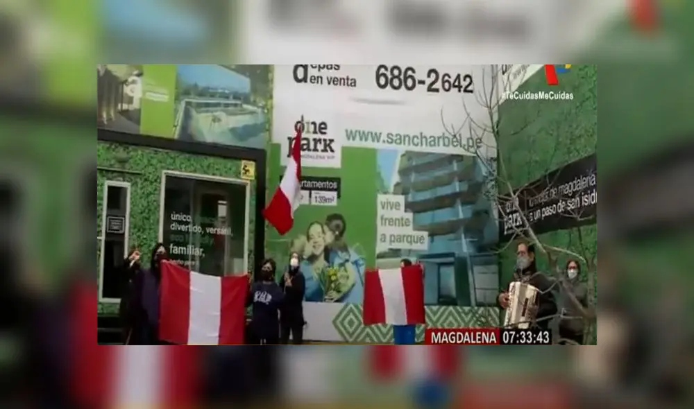 Vecinos acusan al Ministerio de Vivienda de otorgar licencia pese a que ordenanza municipal prohíbe construcción de inmuebles de más de 4 pisos. /Créditos: Captura de pantalla Panamericana tv Vecinos acusan al Ministerio de Vivienda de otorgar licencia pese a que ordenanza municipal prohíbe construcción de inmuebles de más de 4 pisos. /Créditos: Captura de pantalla Panamericana tv