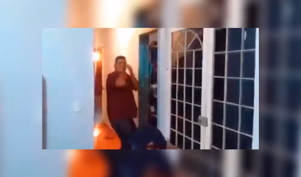 Facebook viral: mujer quería castigar a su hijo con la 'chancla', pero sucede lo peor [VIDEO]