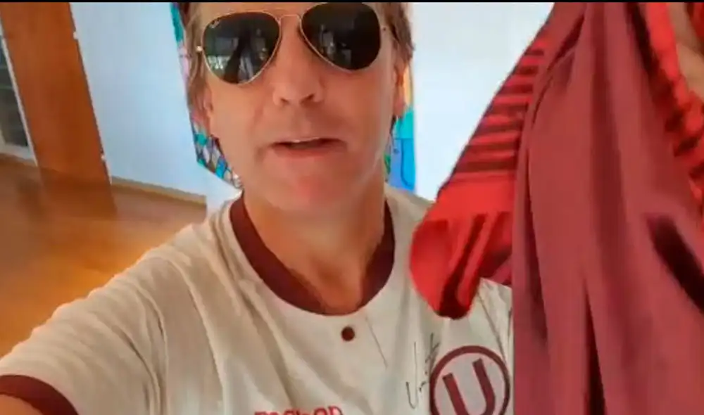 Mario Gómez decidió retribuir el cariño al club crema a través de un video. Foto: Universitario