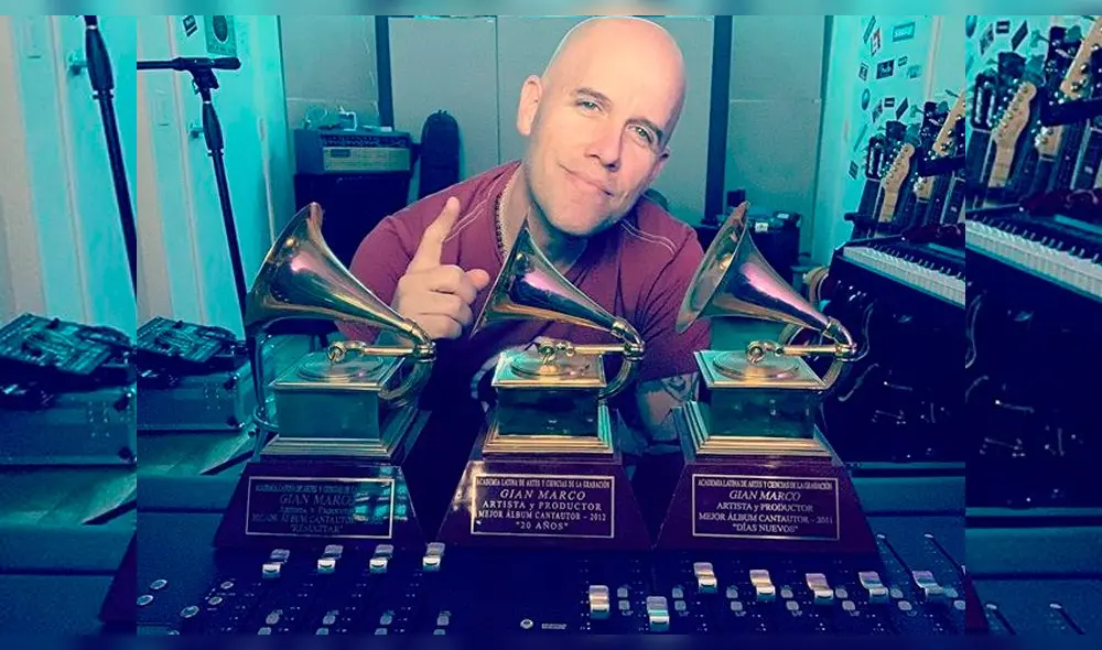 Gianmarco en los Latin Grammy