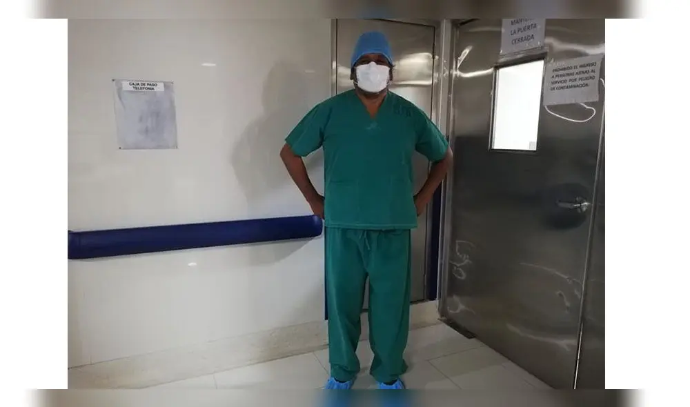 Médico de Cusco está internado en la Unidad de Cuidados Intensivos del hospital de Cusco.