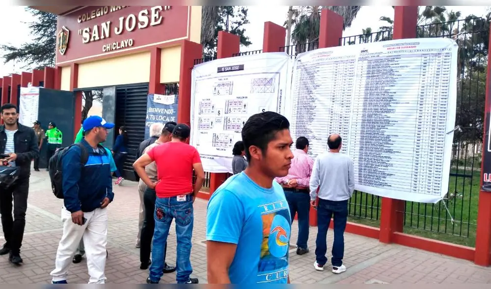 Elecciones en Lambayeque.
