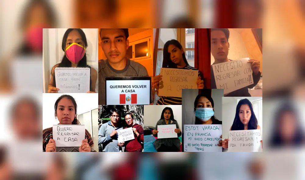 Un grupo de peruanos se encuentran esperando ayuda del gobierno peruano en Francia.