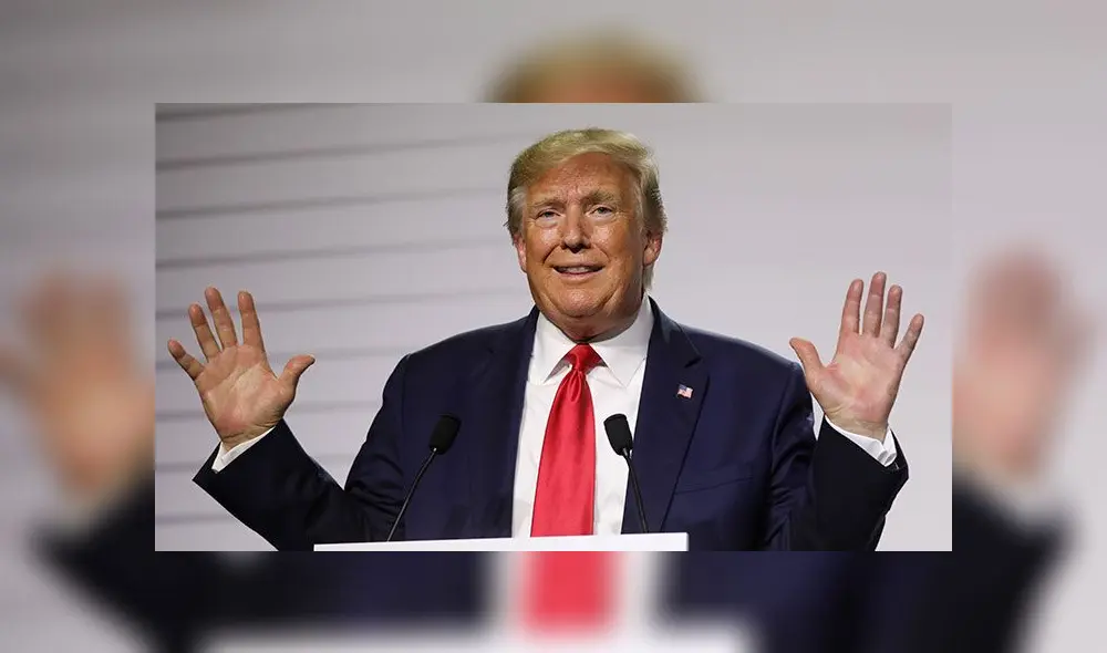 Donald Trump en la cumbre del G7. Foto: AFP. Donald Trump en la cumbre del G7. Foto: AFP.