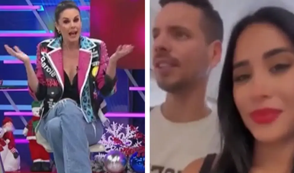 Rebeca Escribens resto importancia a las compras de fin de año de Melissa y su novio. Foto: captura América TV/Instagram Melissa Paredes Rebeca Escribens resto importancia a las compras de fin de año de Melissa y su novio. Foto: captura América TV/Instagram Melissa Paredes