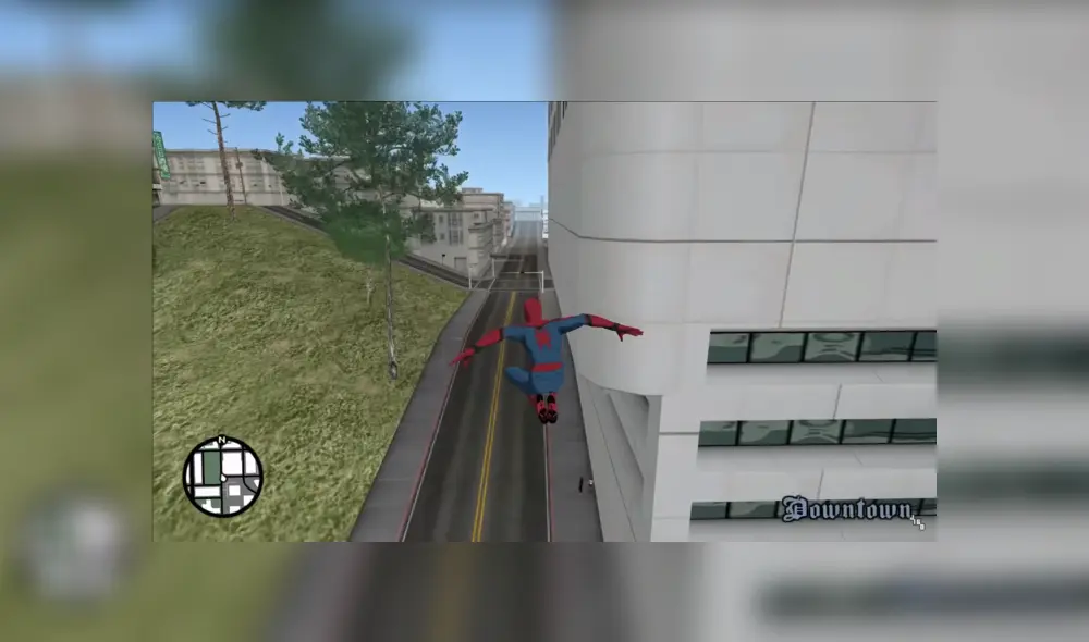 GTA San Andreas ya no tiene nada que envidiarle a Marvel’s Spiderman PS4. Mod lleva la misma fluidez al videojuego del 2004.