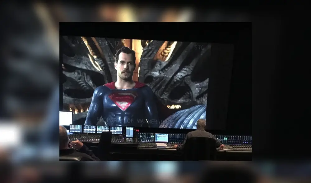 Liga de la Justicia: difunden nueva imagen de Superman con bigote