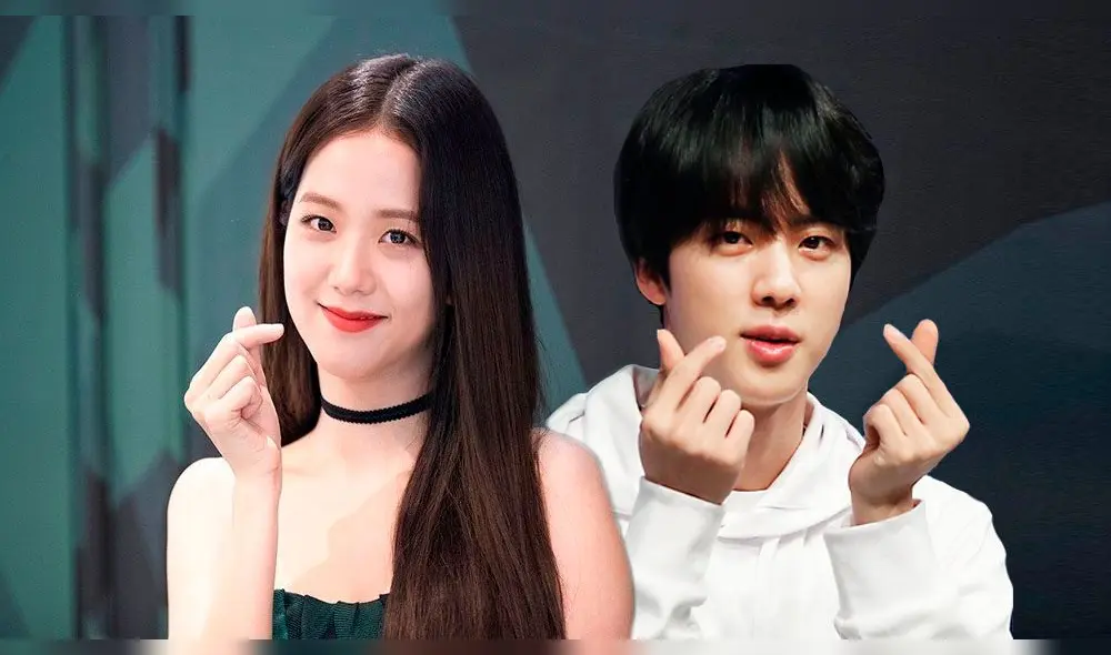 BTS, BLAKCPINK, Jin, Jisoo BTS, BLAKCPINK, Jin, Jisoo
