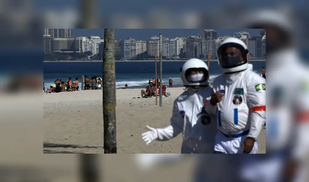 En medio de la pandemia los esposos han decidido poner buena cara al mal tiempo. (Foto: Reuters)