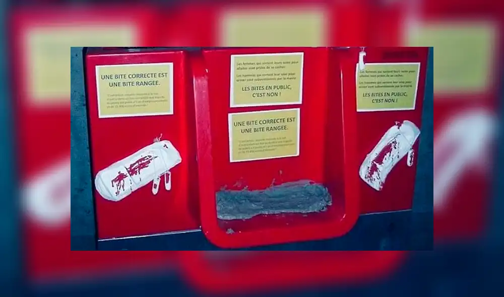 Urinarios públicos causan indignación de feministas en Francia Urinarios públicos causan indignación de feministas en Francia