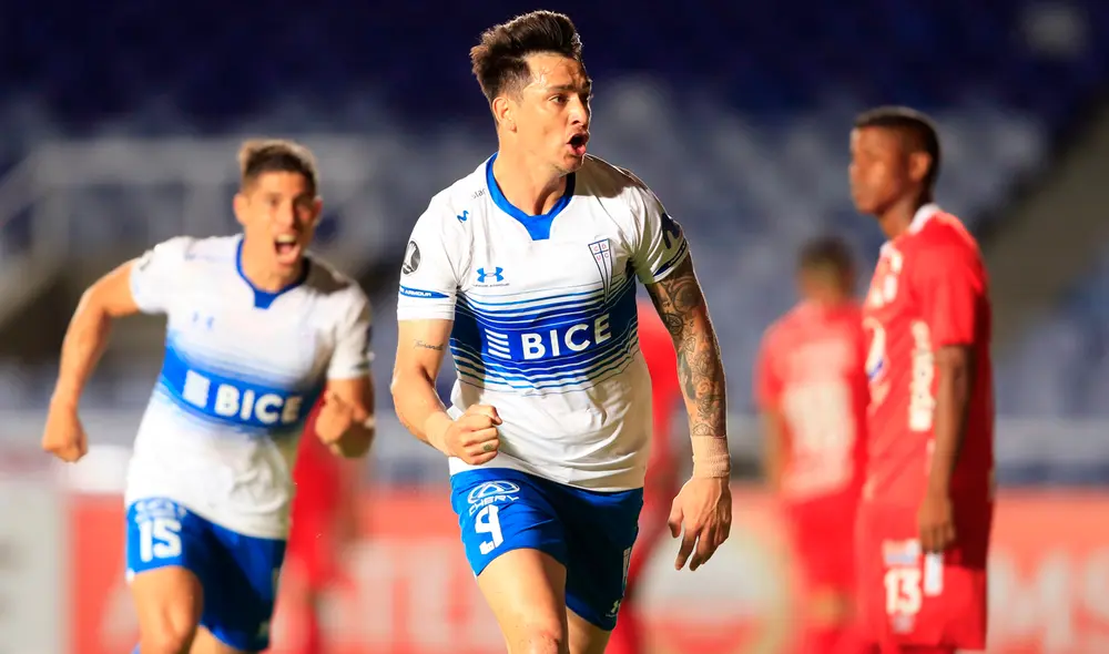 Universidad Católica igualó con América de Cali en Colombia por la Copa Libertadores 2020. Foto: Twitter Universidad Católica igualó con América de Cali en Colombia por la Copa Libertadores 2020. Foto: Twitter