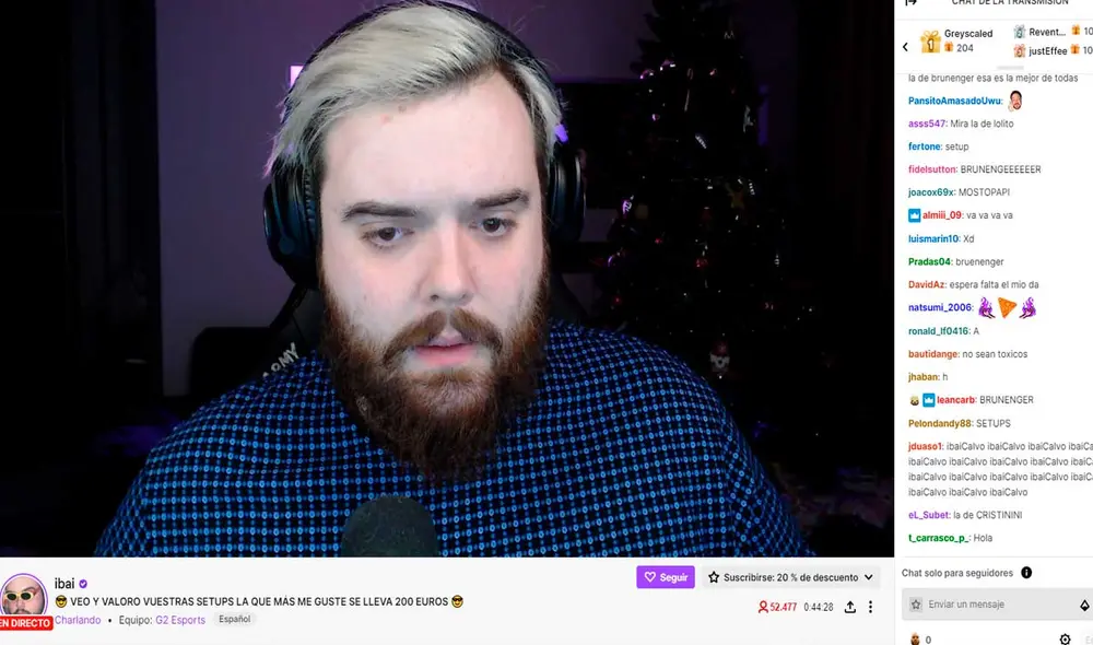 Desliza las imágenes para conocer algunos de los streamers más populares de este 2020. Foto: captura de Twitch Desliza las imágenes para conocer algunos de los streamers más populares de este 2020. Foto: captura de Twitch