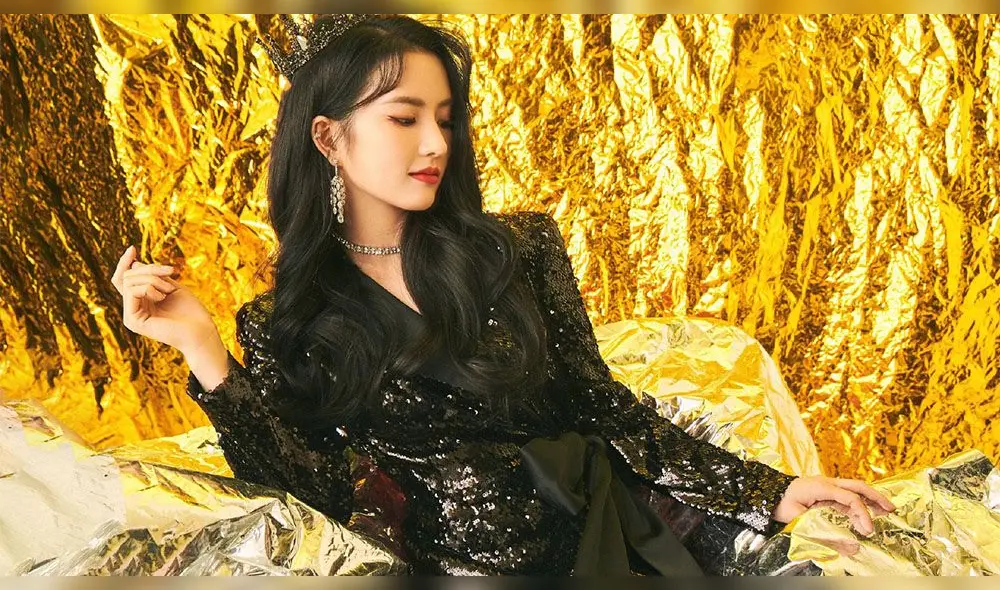 Sally es el nombre artístico en Corea de Liu Xiening. Foto: Weibo.