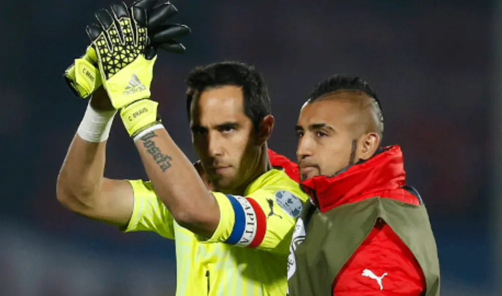 Arturo Vidal revela la relación que tiene con Claudio Bravo.